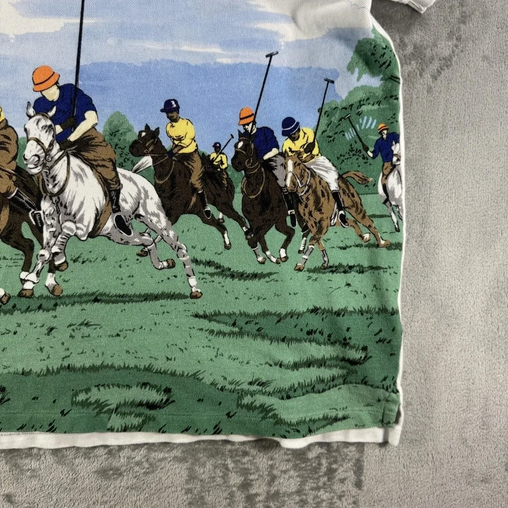 Polo Ralph Lauren Polo Stampede Polo Shirt Men's XXL Graphic Polo Match